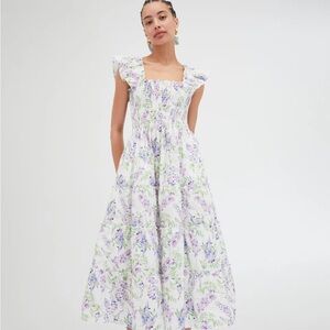Hill House Ellie Nap Dress in Wisteria, size S
